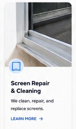 Screen Cleaning